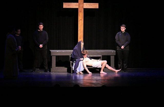 Senior Class Presents Live Stations of the Cross